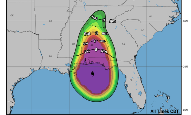 Hurricane Isaias to Land in Mississippi Friday Evening